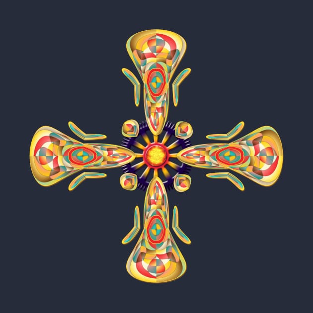 Jewelry cross by Gaspar Avila