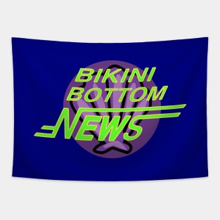 bikini bottom news Tapestry