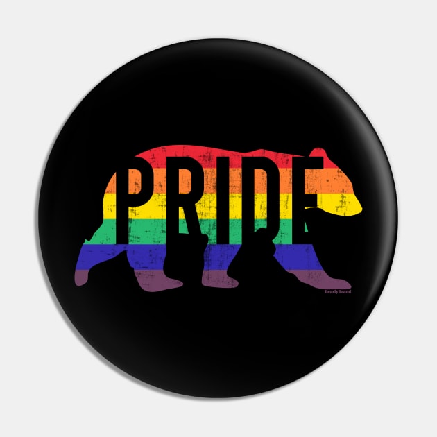 Gay Bear Pride Festival for LGBTQ+ | BearlyBrand Pin by The Bearly Brand