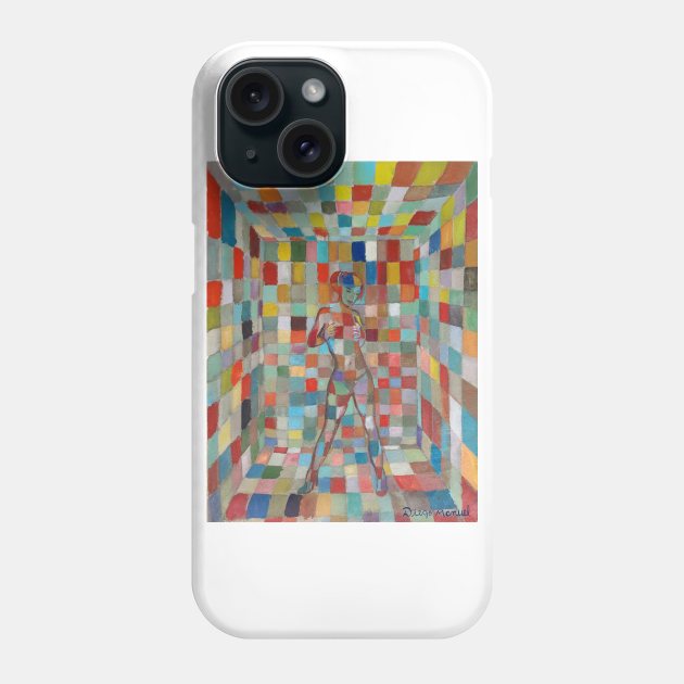 Cubist girl Phone Case by diegomanuel