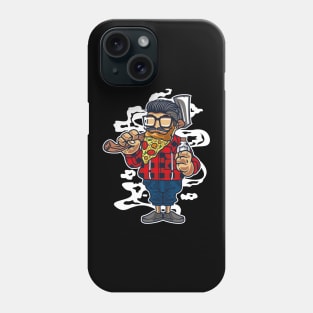 Pizza Beard Phone Case