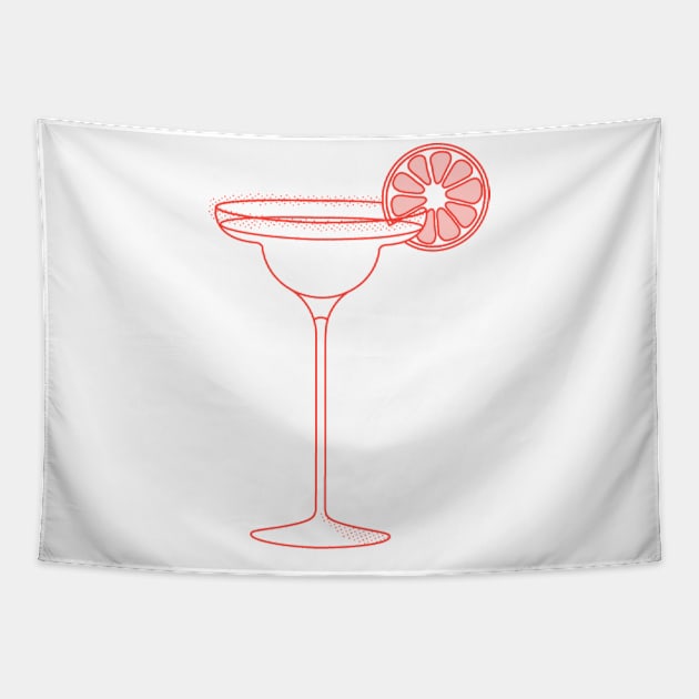 cocktail Tapestry by Artofcuteness