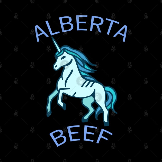 Alberta Beef Einhorn Design by Onlineshop.Ralf