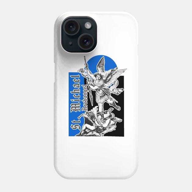 Michael angel holy warrior of heaven Phone Case by Marccelus