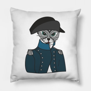 Cat soldier Pillow