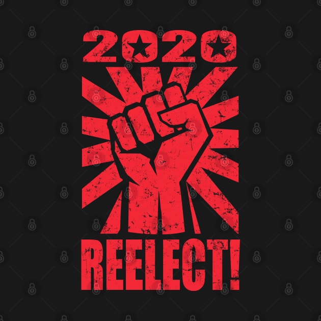 Reelect Trump Election 2020 Vintage by Designkix