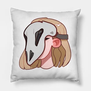 Skull mask Pillow