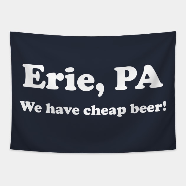 Erie, PA Beer Tapestry by GrayDaiser