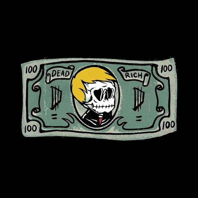 Dollar is skull by tongkosongs