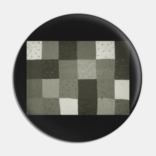 black and white knitted patchwork squares Pin