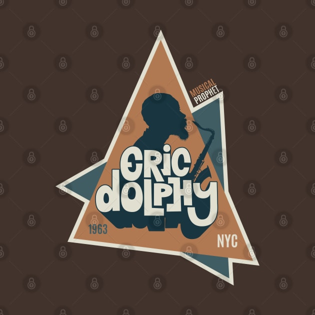 Eric Dolphy Musical Prophet Tribute Shirt by Boogosh