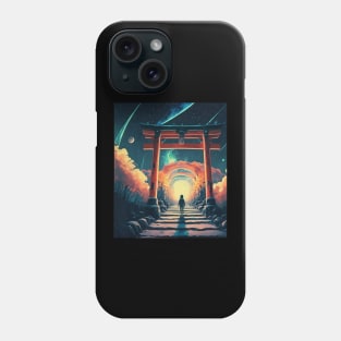 Torii Gate - Impressionism Portal Phone Case