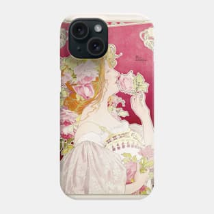 Nouveau style perfume ad poster Phone Case