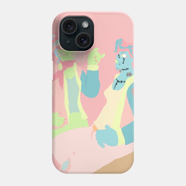 Pastel Monster Girl Gang Phone Case by SarahTheLuna