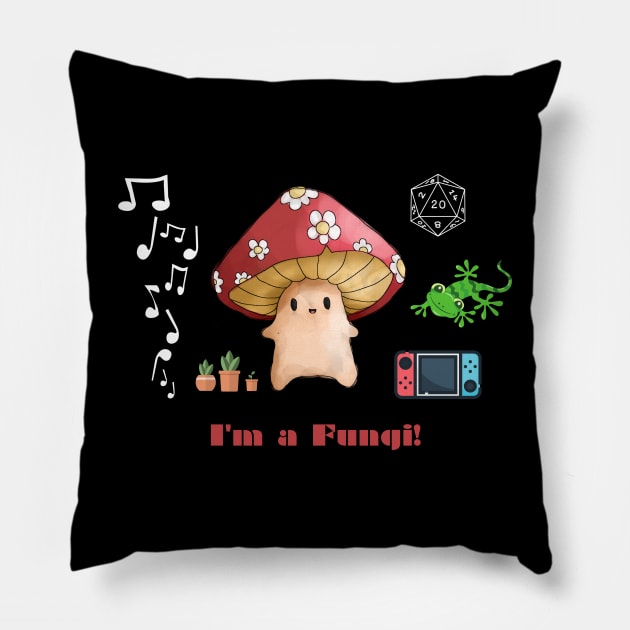 Fungi Pillow by GenXDesigns