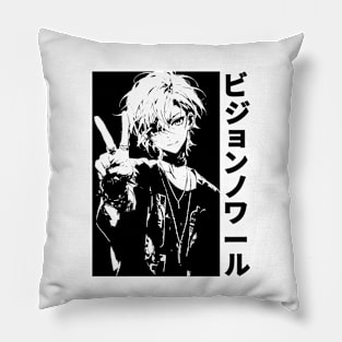 Goth Grunge Anime Boy EBoy Harajuku Manga Fashion Japanese Streetwear Pillow