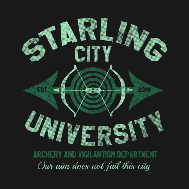 Starling City University by Arinesart