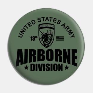 13th Airborne Division Pin