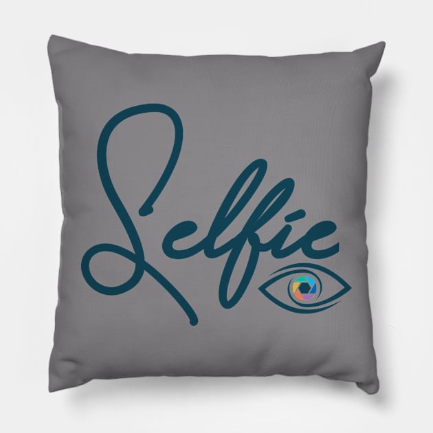 Selfie Pillow by Designer's Inn