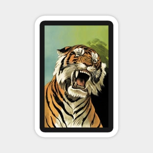 Circus Series Roaring Tiger Magnet