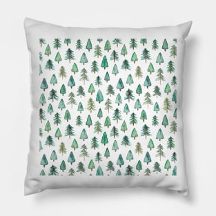 Watercolour Woodland Pillow