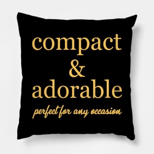 Compact & Adorable Pillow