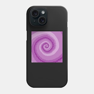 tie dye - soft purple Phone Case