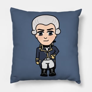 Chibi Marquis de la Fayette (Small Design) Pillow