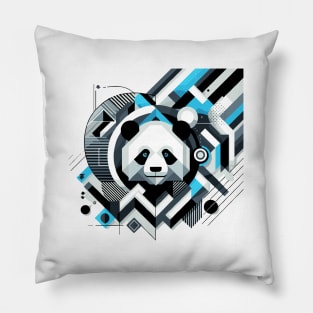 Abstract Animal Panda 1 Pillow