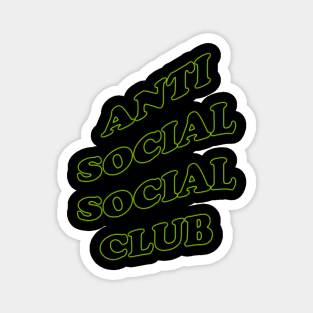 Anti-Social Social Club Magnet