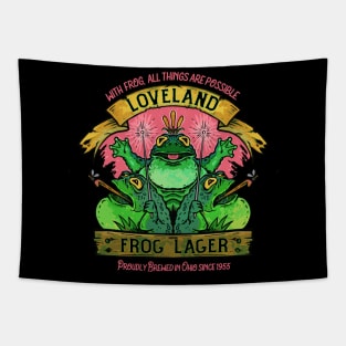 Loveland Frog Lager Tapestry