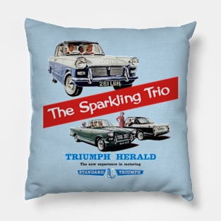 TRIUMPH HERALD - advert Pillow