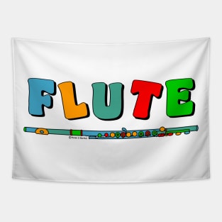 Colorful Flute Tapestry