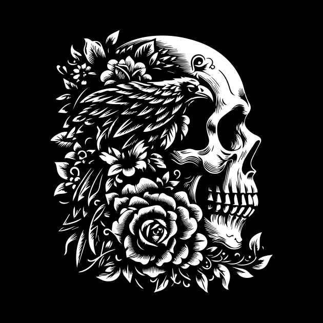 skull paradise lost by lkn