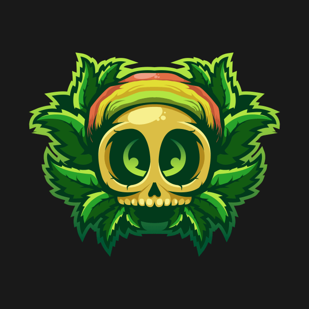 CUTE SKULL WEEDS by NSC.gd