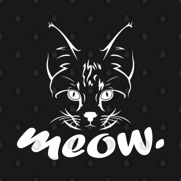 Meow by DMJPRINT