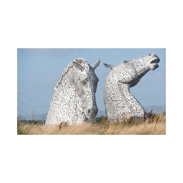 The Kelpies , Helix Park, Falkirk , Scotland by goldyart