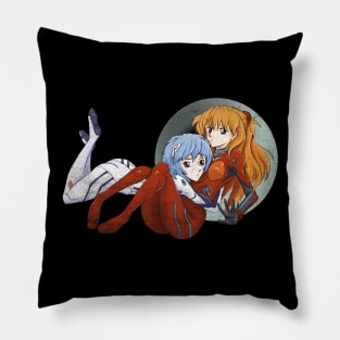 Distressed Eva Pilots Pillow