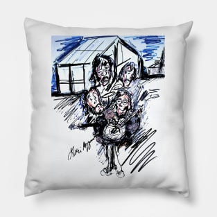 The Beatles' rooftop concert Pillow