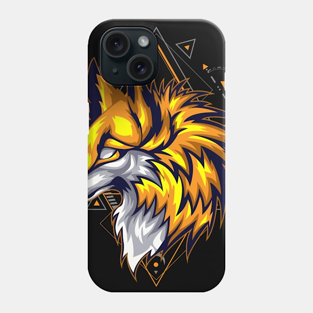 wolf animal wild wildlife Phone Case by SHINIGAMII