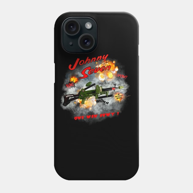 1964 Johnny Seven One man Army Toy from 1964 by MotorManiac Phone Case by MotorManiac