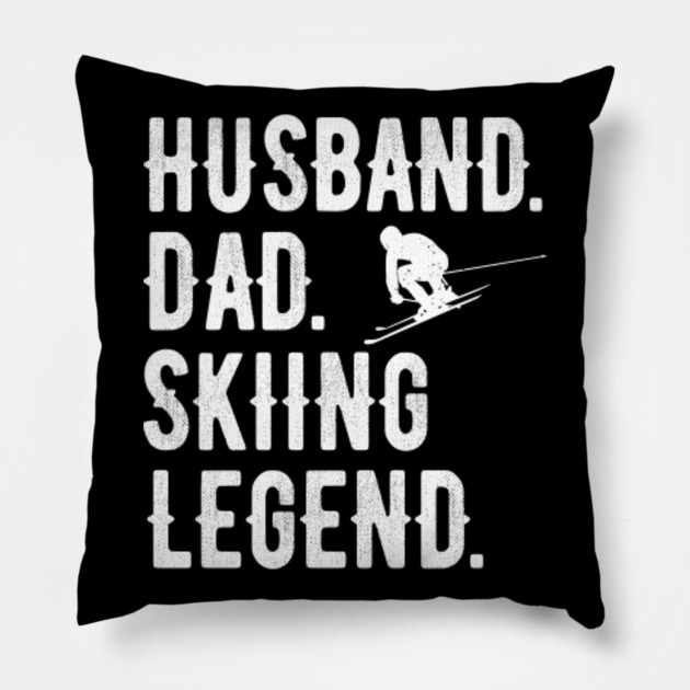 Husband Dad Skiing Legend Funny Vintage Ski Lover Funny Skiing
