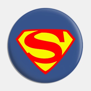 Superhero 1944 Shield Pin