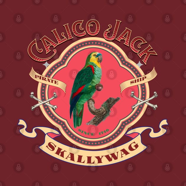 Calico Jack Parrot Skallyway by Bootylicious