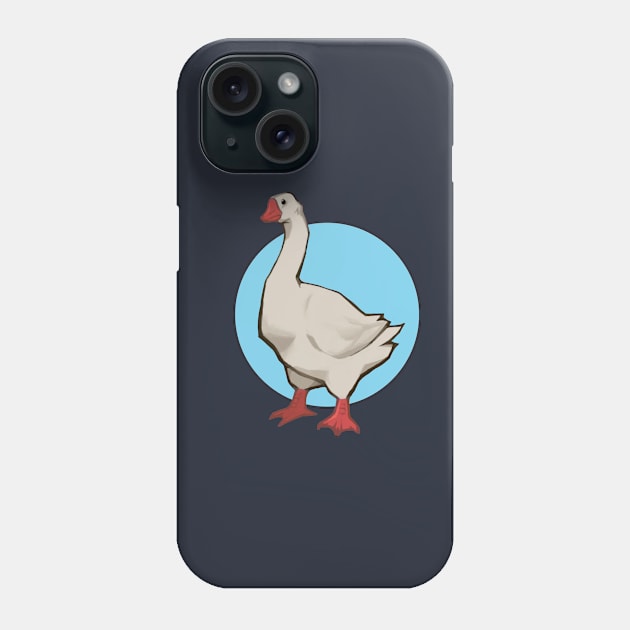 The white goose Phone Case by Toma-ire