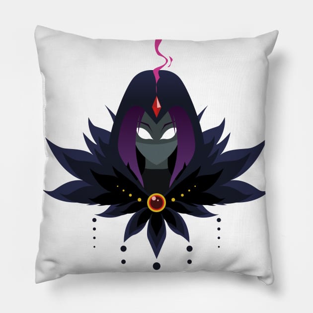 Raven Pillow by Chofy87