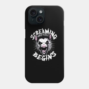 Screaming Begins - Possum 90s Inspired Phone Case