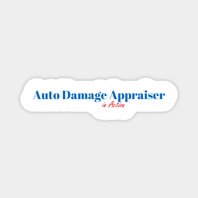 Auto Damage Appraiser Job Magnet by ArtDesignDE