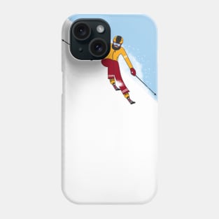 Skiing Phone Case