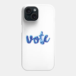 Blue Vote Phone Case